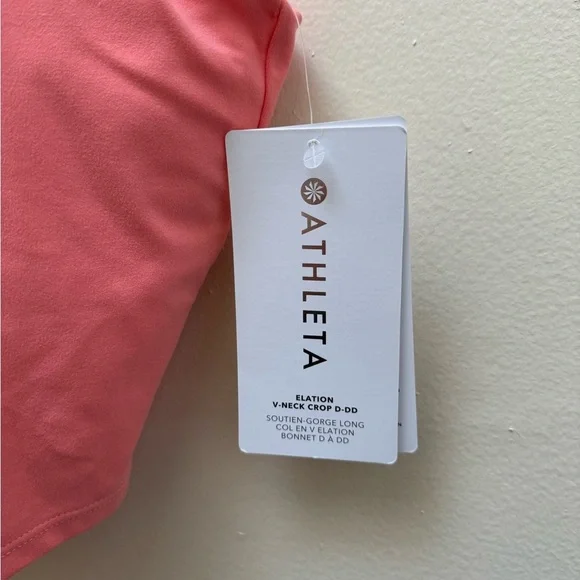 Athleta elation v-neck crop D-DD - Picture 4 of 11